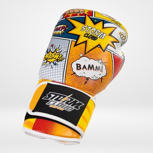 Rękawice bokserskie StormCloud Semtex "Boxing Pro" - białe