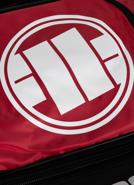 Torba sportowa PIT BULL "Logo TNT 2" - czerwono/czarna