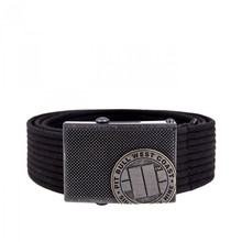 PIT BULL &quot;Logo&quot; webbing belt - black