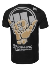 Koszulka PIT BULL "Keep Rolling"  - czarna