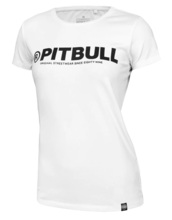 Koszulka damska PIT BULL "R" Slim Fit - biała