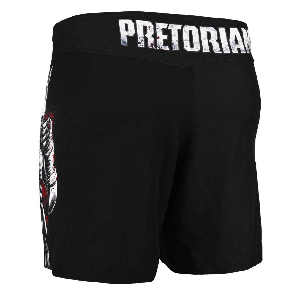 Muay thai shorts for men BLACK ARMOUR Extreme Hobby