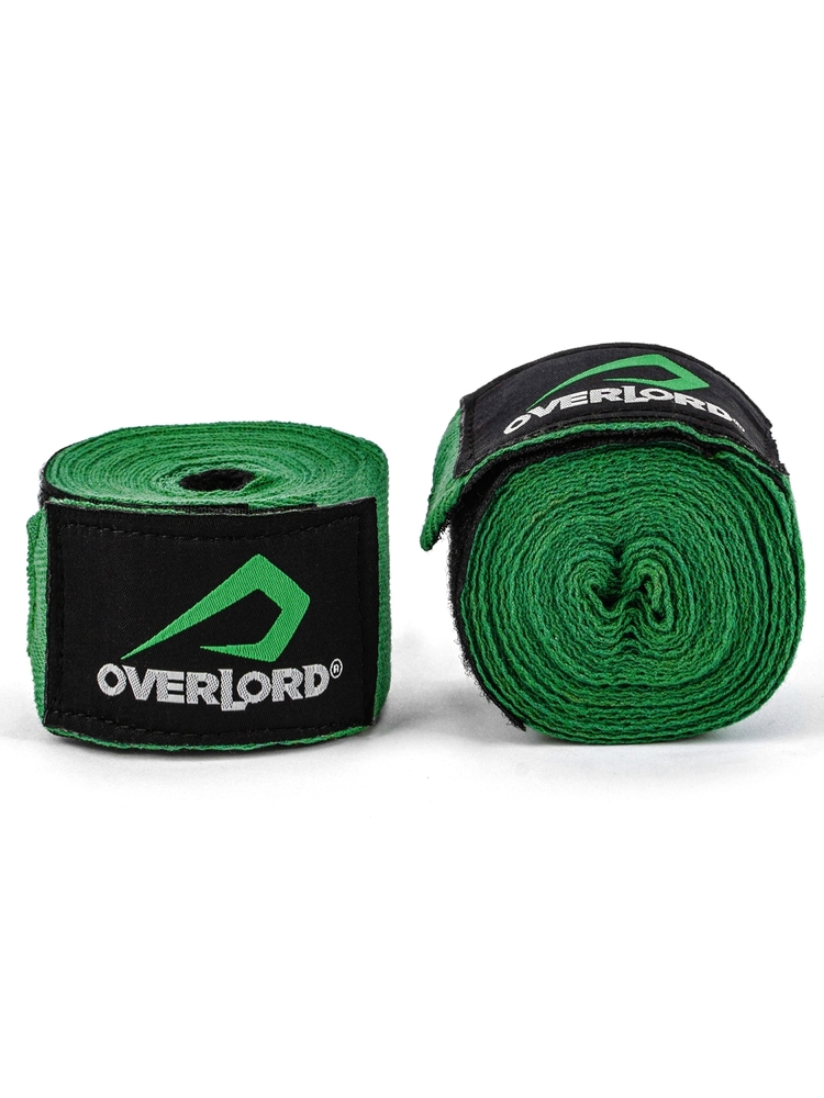 Wrap boxing bandage 4,5 m Overlord green