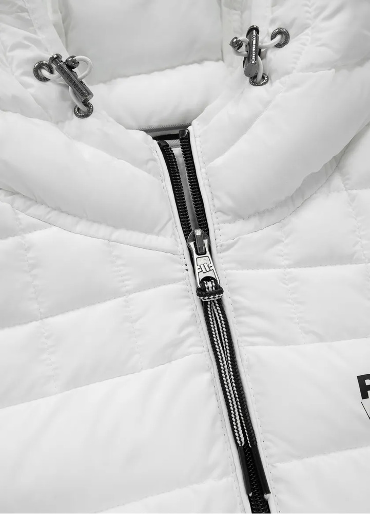 Women's winter jacket PIT BULL Seacoast '21 - white - FighterShop