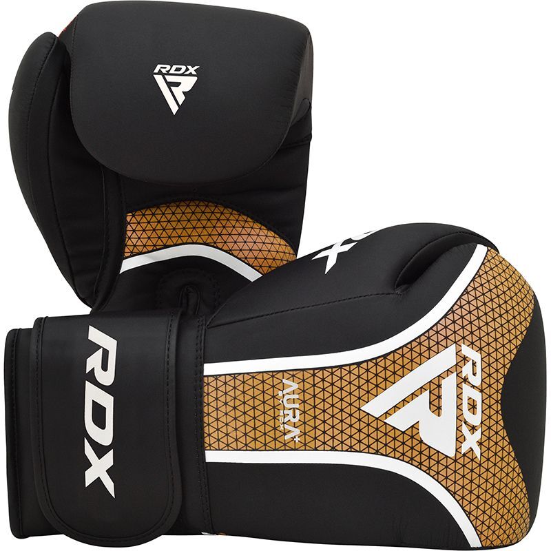 RDX T17 boxing gloves black/gold
