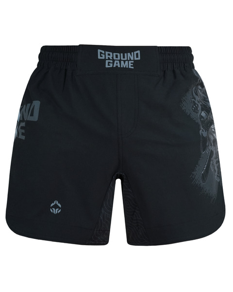 Lightweight Ground Game MMA Shorts &quot;Samurai Shadow&quot;