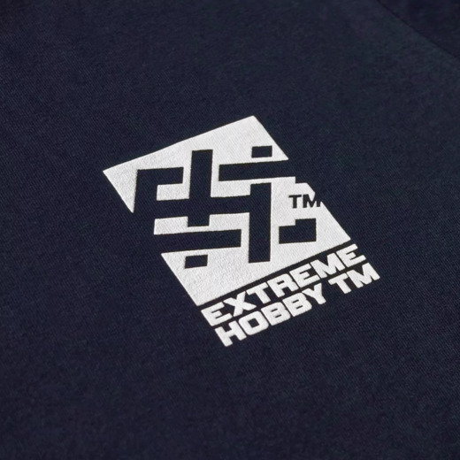 Koszulka T-shirt męski Extreme Hobby "BLOCK 2026" - granatowy