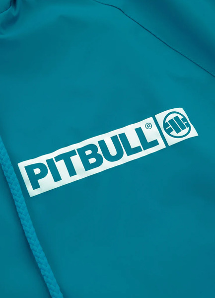 Kurtka wiosenna PIT BULL "Athletic Logo" '23 - turkusowa