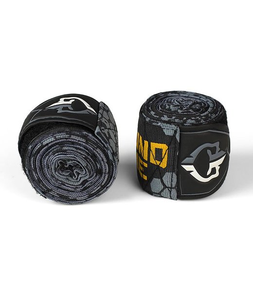 Boxing bandage Ground Game Cage Gold wrappers 4 m