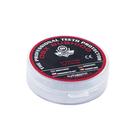 Dla dzieci ochraniacz szczęki, na zęby Bushido - bezbarwny