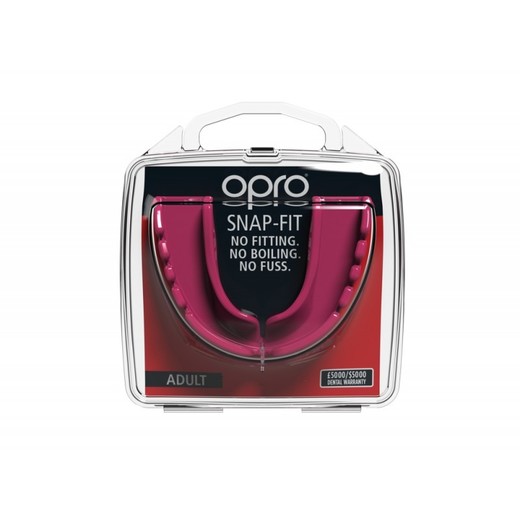 Opro Snap Fit Mouthguard - pink
