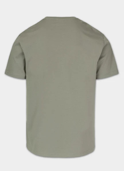 PIT BULL &quot;SURFING DOG&quot; men&#39;s t-shirt - sage