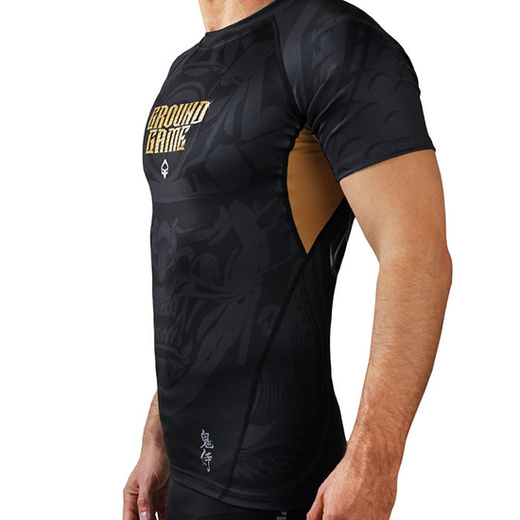 Rashguard Ground Game &quot;Oni Samurai&quot; short sleeve