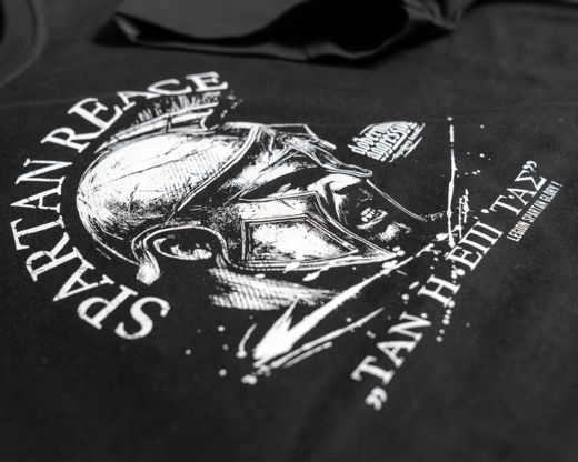 Longsleeve Dobermans Aggressive "SPARTAN REACE" LS374 - granatowy