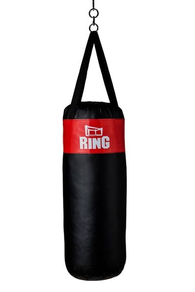 ZESTAW BOKSERSKI Ring worek treningowy 80x30 + rękawice bokserskie 8oz