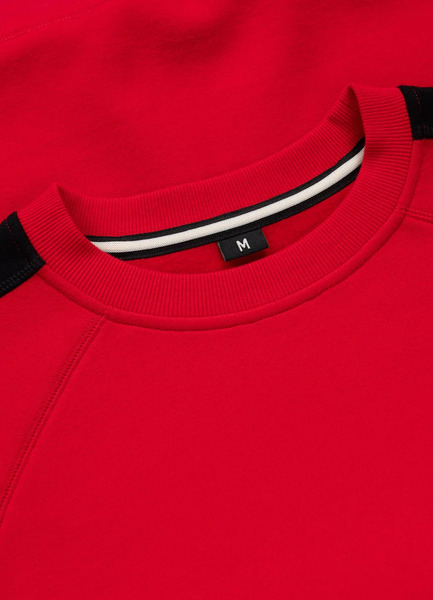 PIT BULL "SAN DIEGO CA" sweatshirt - red