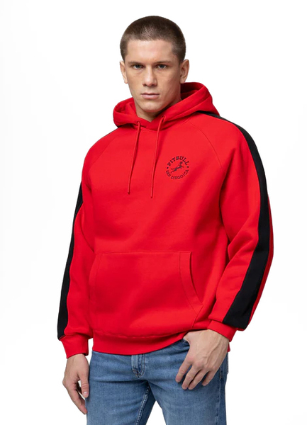 Men's PIT BULL "SAN DIEGO CA" Hoodie - Red