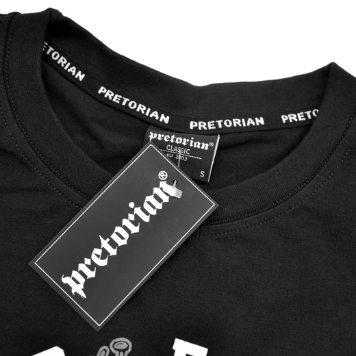 T-shirt Womans Pretorian "Run motherf*:)ker!" - Black