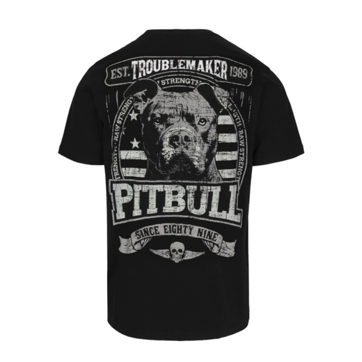 Koszulka PIT BULL "TROUBLEMAKER" - czarny