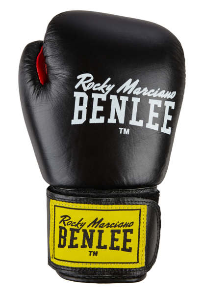 Rękawice bokserskie BenLee "Fighter" skórzane - czarne