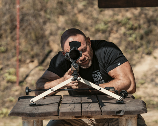 Koszulka T-shirt Dobermans Aggressive "Bad Dog TS310" - brązowa