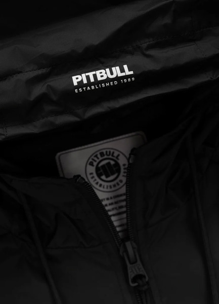 Kurtka przejściowa PIT BULL "Athletic Tape" - czarna