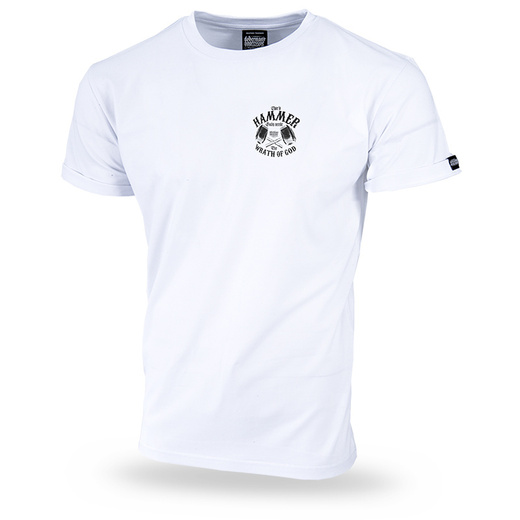 Koszulka T-shirt Dobermans Aggressive "THOR HAMMER" TS298B - biała