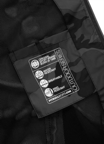 Spring jacket PIT BULL "Athletic" '21 - all black camo