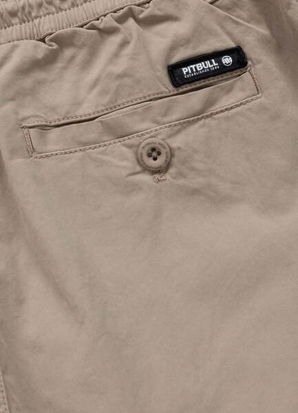 PIT BULL "FLETCHER" chino shorts - sand