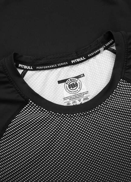 Rashguard longsleeve PIT BULL "RANKED" - czarny
