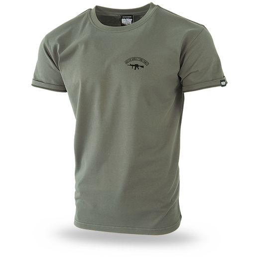 Koszulka T-shirt Dobermans Aggressive "Fucking Family TS306Z" - zielona