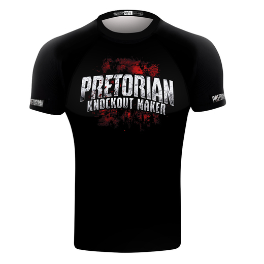 Rashguard shortsleeve Pretorian "Knockout Maker"