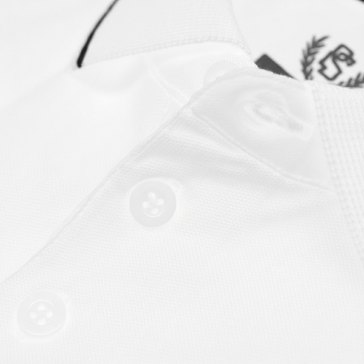 Koszulka polo damska Pretorian Line "PS" - biała