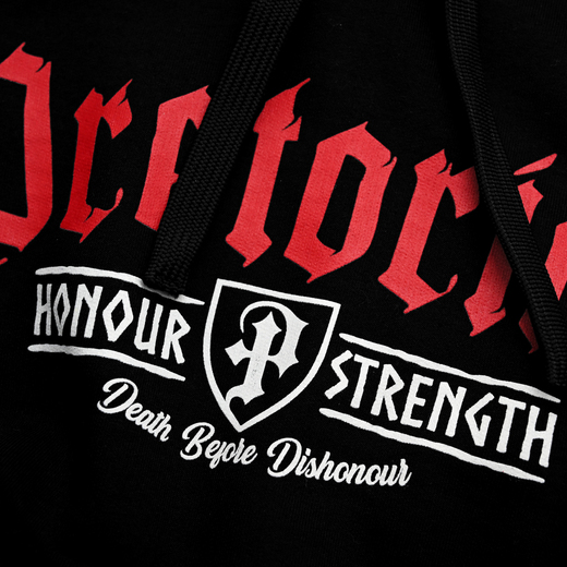 Pretorian "Strength" hoodie - black