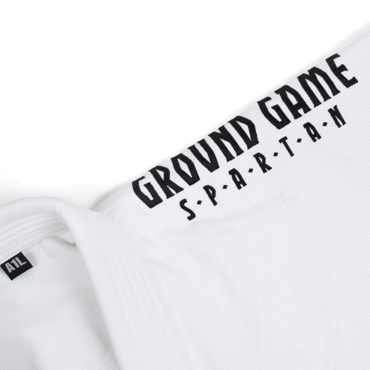 BJJ Ground Game Kimono / Gi "Spartan" - white