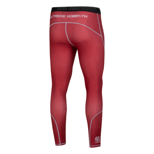 Extreme Hobby &quot;Trace&quot; men&#39;s sports leggings - red