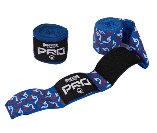 Bandaż bokserskie owijki Ground Game "Logo" - 4 m