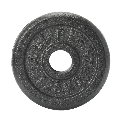 Cast iron load on the Allright bar 1.25 kg