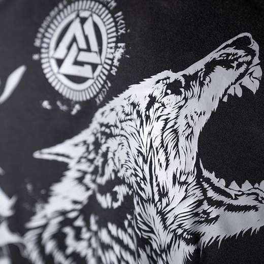 Koszulka T-shirt Dobermans Aggressive "Ulfhedinn TS227" - czarna