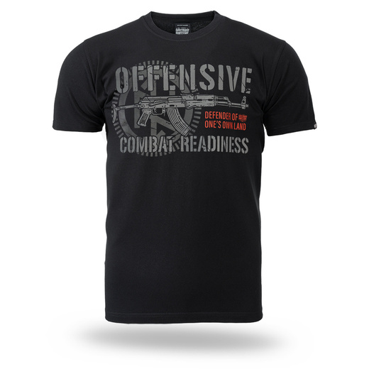 Koszulka T-shirt Dobermans Aggressive "Combat Readiness TS416" - czarna