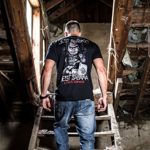 Koszulka Extreme Adrenaline "Jest ryzyko jest zabawa!"