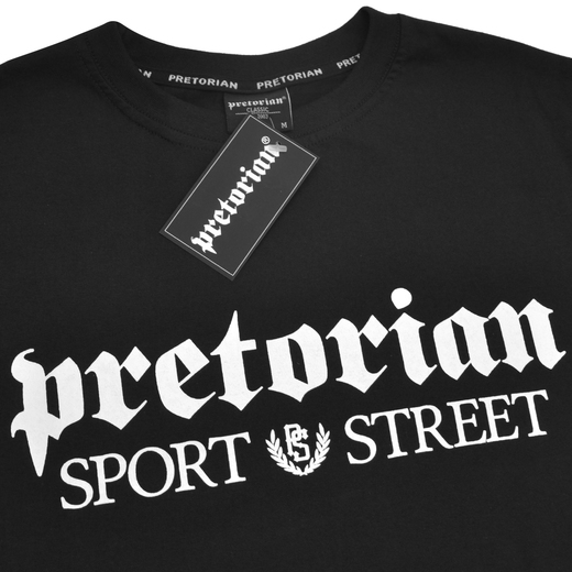 T-shirt Pretorian classic "Sport & Street" - Black