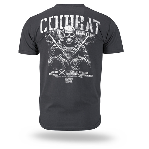 Koszulka T-shirt Dobermans Aggressive "COMBAT TS404" - grafitowa