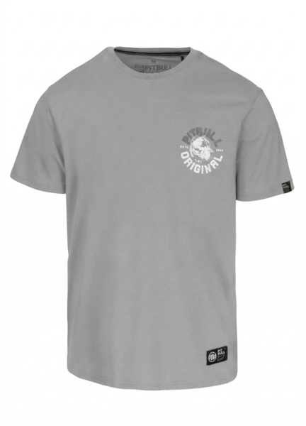 Koszulka męska PIT BULL "DOG SD" - szary