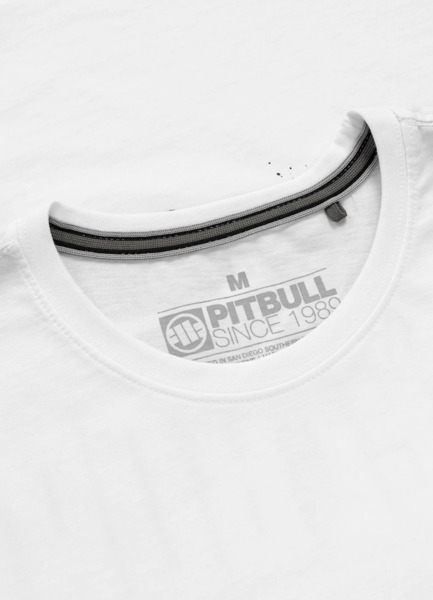 PIT BULL "REBEL BORN" Men's T-Shirt - White