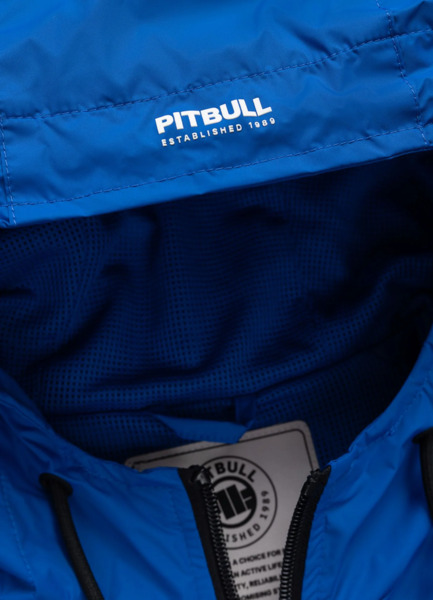 Kurtka przejściowa PIT BULL "Athletic Tape" - niebieski