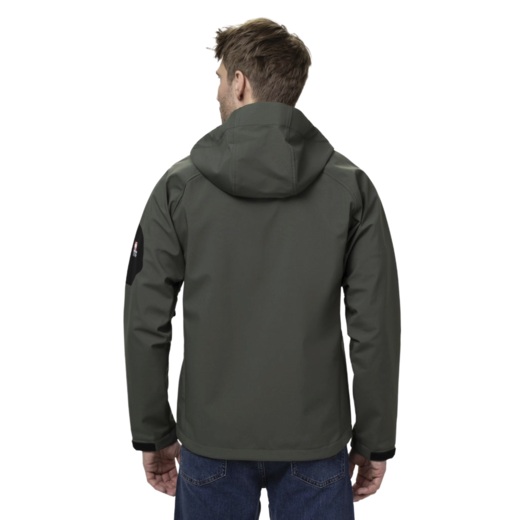 PIT BULL "Rockfish II" Hooded Softshell Jacket - Olive