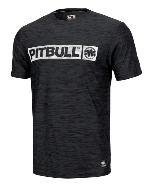Casual Sport PIT BULL T-shirt &quot;Hilltop&quot; &#39;21 - black melange