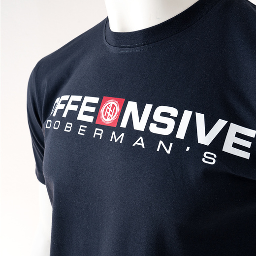 Longsleeve Dobermans Aggressive "OFFENSIVE II" LS405 - granatowy
