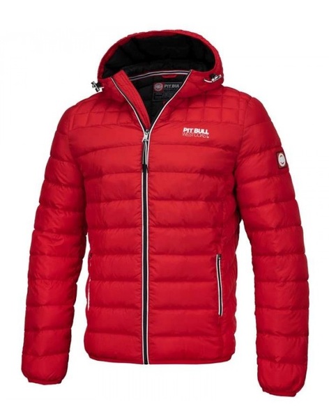 Kurtka zimowa PIT BULL "Seacoast" - czerwona
